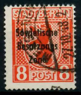 SBZ ALLG. AUSGABEN Nr 202Avx gestempelt 8E0E22