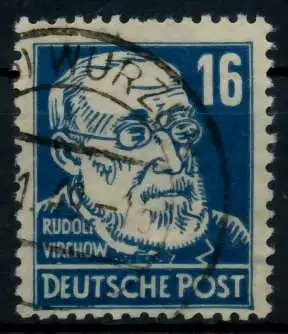SBZ ALLG. AUSGABEN Nr 218 gestempelt 8E10FA