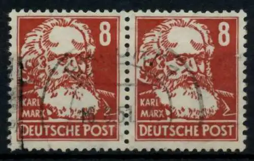 SBZ ALLG. AUSGABEN Nr 214 gestempelt WAAGR PAAR 8E116E