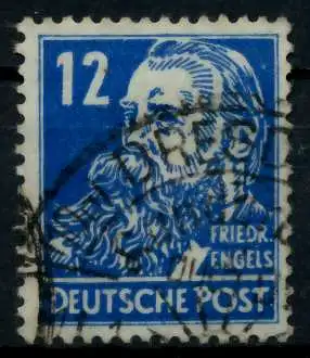 SBZ ALLG. AUSGABEN Nr 216 gestempelt 8E123E
