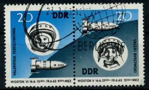 DDR ZD Nr WZd 90 gestempelt WAAGR PAAR 8E7106