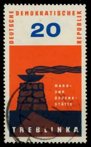 DDR 1963 Nr 975 gestempelt 8E717E