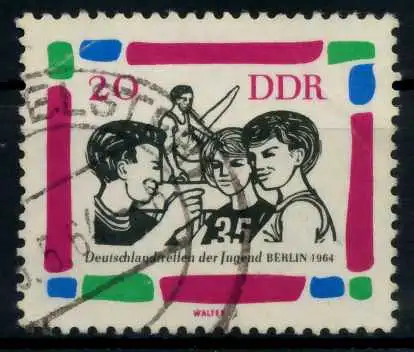 DDR 1964 Nr 1023 gestempelt 8EB592