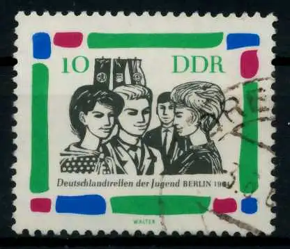 DDR 1964 Nr 1022 gestempelt 8EB59A