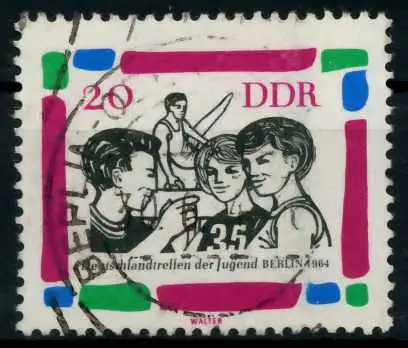 DDR 1964 Nr 1023 gestempelt 8EB5A6