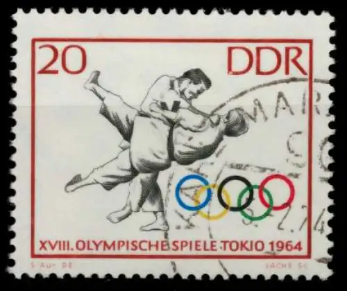 DDR 1964 Nr 1035 gestempelt 8EF2C6