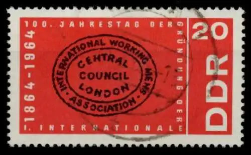 DDR 1964 Nr 1054 gestempelt 8EF43A