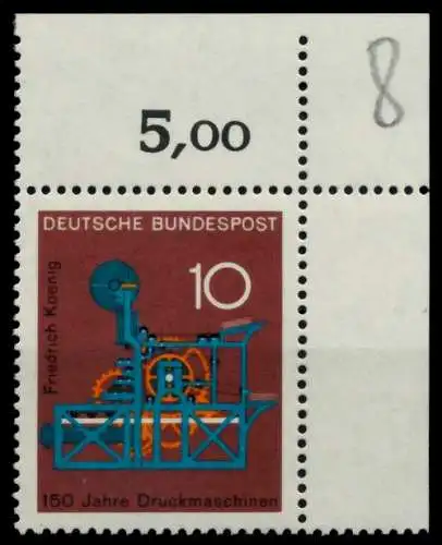 BRD 1968 Nr 546 postfrisch ECKE-ORE 8EF692
