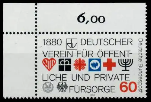 BRD 1980 Nr 1044 postfrisch ECKE-OLI 8EF7D2