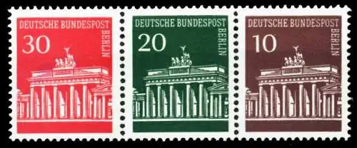 BERLIN ZUSAMMENDRUCK Nr W43 postfrisch 3ER STR 8C6A26