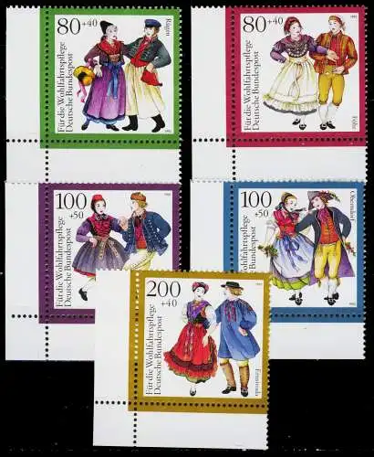 BRD 1993 Nr 1696-1700 postfrisch ECKE-ULI 1C566A