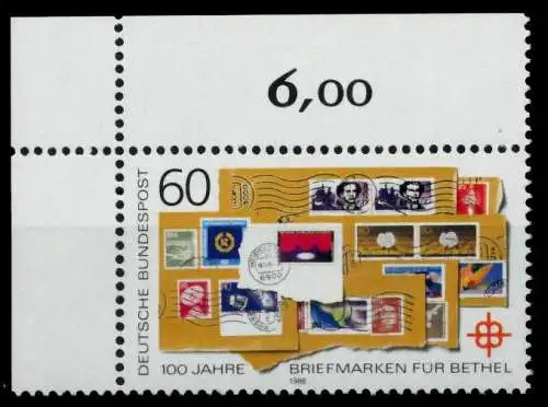 BRD 1988 Nr 1395 postfrisch ECKE-OLI 8F79EE