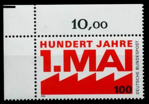 BRD 1990 Nr 1459 postfrisch ECKE-OLI 8F7AF2