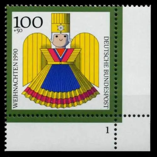 BRD 1990 Nr 1487 postfrisch FORMNUMMER 1 8F7B32