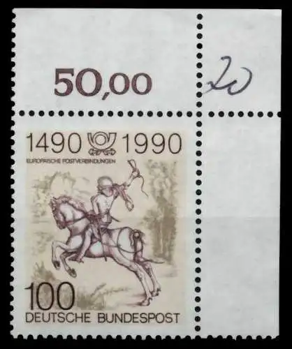 BRD BUND 1990 Nr 1445 postfrisch ECKE-ORE 8F7B52