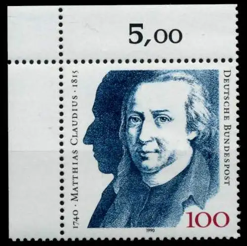 BRD 1990 Nr 1473 postfrisch ECKE-OLI 8F7B76