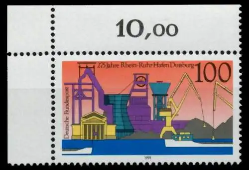 BRD 1991 Nr 1558 postfrisch ECKE-OLI 8F7BDA