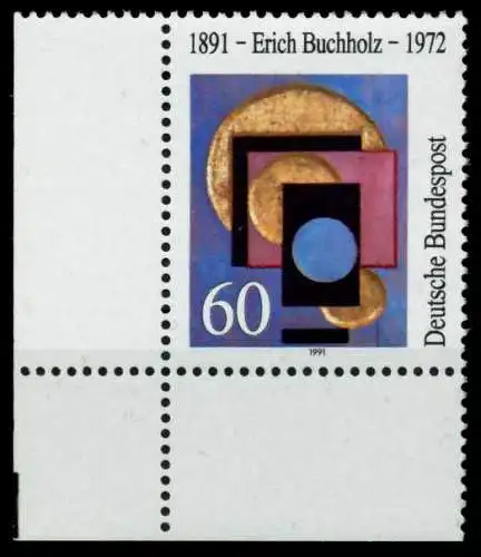 BRD 1991 Nr 1493 postfrisch ECKE-ULI 8F7C0E