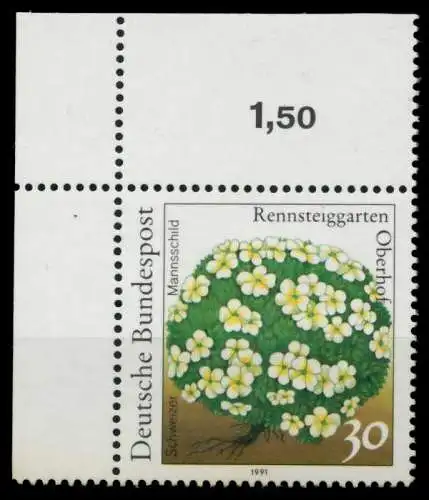 BRD 1991 Nr 1505 postfrisch ECKE-OLI 8F7C7E