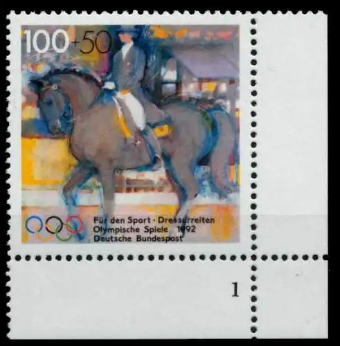 BRD 1992 Nr 1594 postfrisch FORMNUMMER 1 8F7D5E