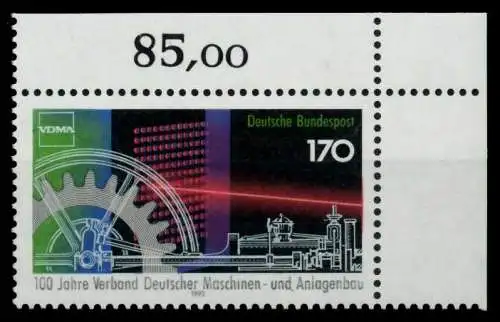 BRD 1992 Nr 1636 postfrisch ECKE-ORE 8F7DB2