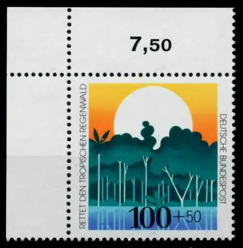 BRD 1992 Nr 1615 postfrisch ECKE-OLI 8F7E02