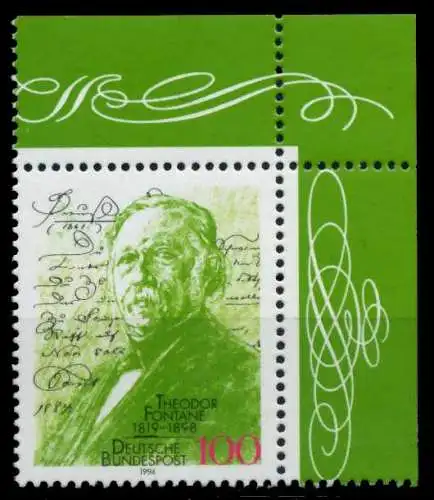 BRD 1994 Nr 1767 postfrisch ECKE-ORE 8F7F2A