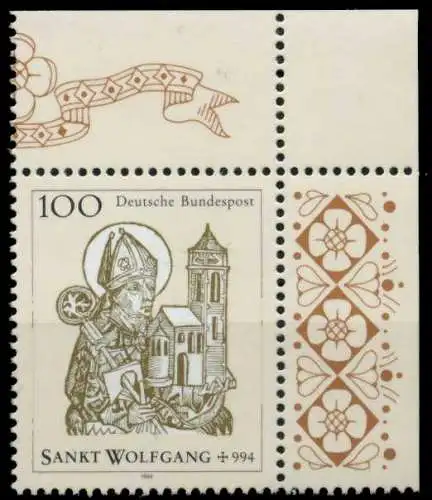 BRD 1994 Nr 1762 postfrisch ECKE-ORE 8F7FBE