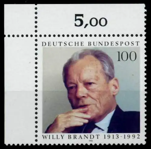 BRD 1993 Nr 1706 postfrisch ECKE-OLI 8FB7C2