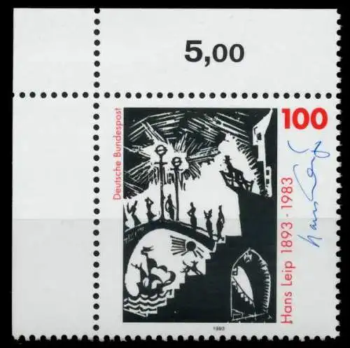 BRD 1993 Nr 1694 postfrisch ECKE-OLI 8FB7D2