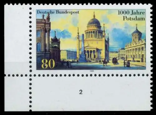 BRD 1993 Nr 1680 postfrisch FORMNUMMER 2 8FB88A