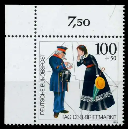 BRD 1993 Nr 1692 postfrisch ECKE-OLI 8FB97E