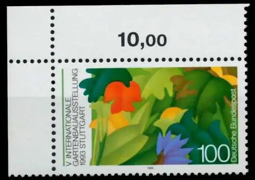 BRD 1993 Nr 1672 postfrisch ECKE-OLI 8FBA96