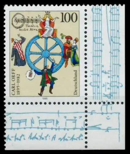 BRD 1995 Nr 1806 postfrisch ECKE-URE 8FBB0E
