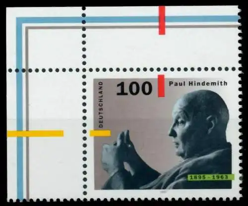 BRD 1995 Nr 1827 postfrisch ECKE-OLI 8FBB42