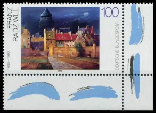 BRD 1995 Nr 1774 postfrisch ECKE-URE 8FBB4E