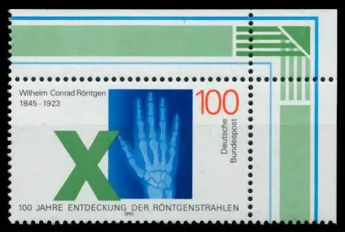 BRD 1995 Nr 1784 postfrisch ECKE-ORE 8FBB56