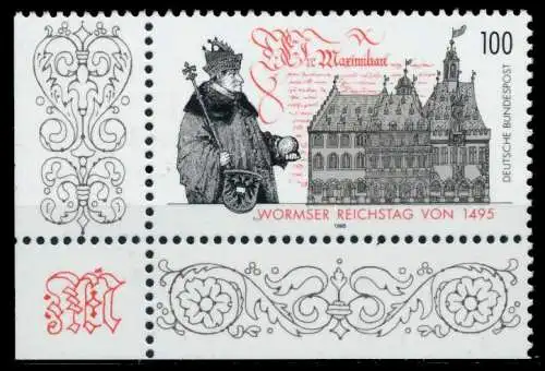 BRD 1995 Nr 1773 postfrisch ECKE-ULI 8FBB6E