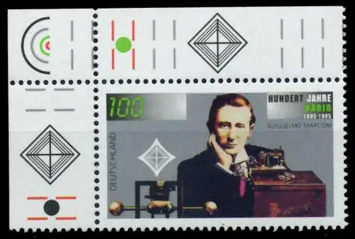 BRD 1995 Nr 1803 postfrisch ECKE-OLI 8FBBC2