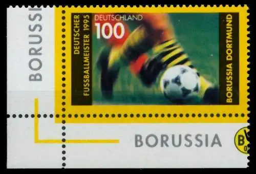BRD 1995 Nr 1833 postfrisch ECKE-ULI 8FBBE2