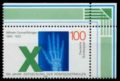 BRD 1995 Nr 1784 postfrisch ECKE-ORE 8FBC0A