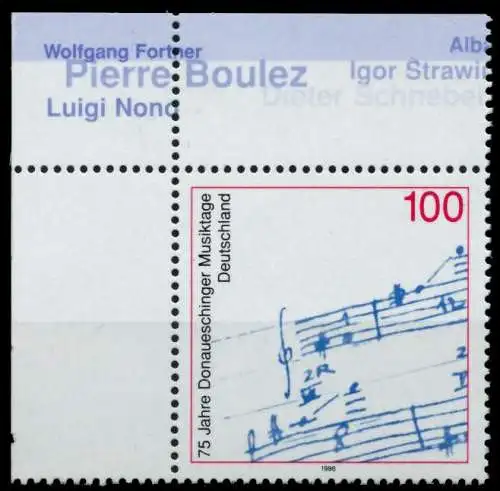 BRD 1996 Nr 1890 postfrisch ECKE-OLI 8FBD2E