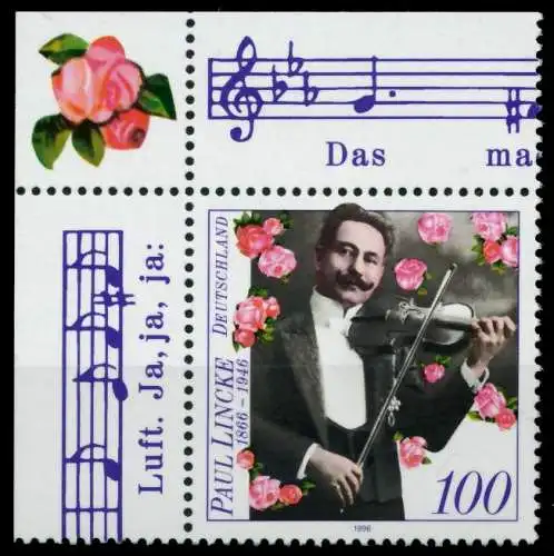 BRD 1996 Nr 1876 postfrisch ECKE-OLI 8FBD76