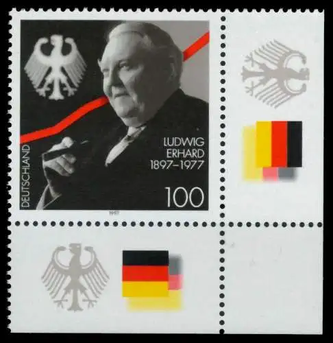 BRD 1997 Nr 1902 postfrisch ECKE-URE 8FBE06