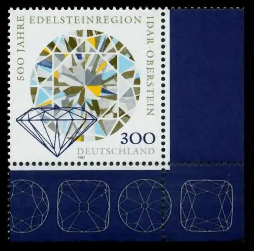 BRD 1997 Nr 1911 postfrisch ECKE-URE 8FBE4A