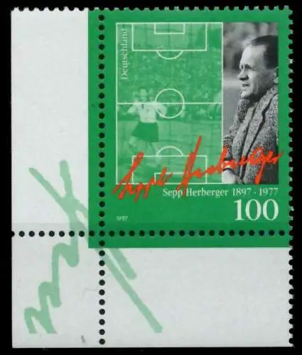 BRD 1997 Nr 1896 postfrisch ECKE-ULI 8FBE5A
