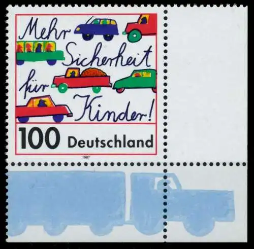 BRD 1997 Nr 1897 postfrisch ECKE-URE 8FBE72