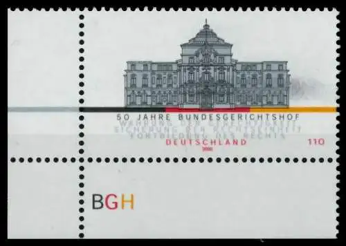 BRD 2000 Nr 2137 postfrisch ECKE-ULI 8FBE92