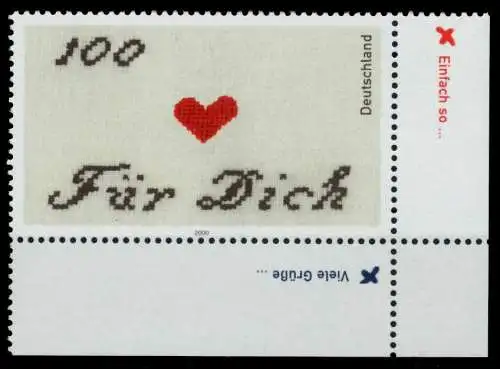 BRD 2000 Nr 2138 postfrisch ECKE-URE 8FBEB2
