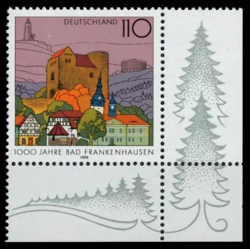 BRD 1998 Nr 1978 postfrisch ECKE-URE 8FBEC2